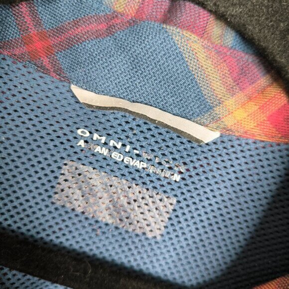 Columbia Hiking Utility Cabin Outdoor Omni-wick Silver Ridge Flannel Shirt L - Picture 5 of 8